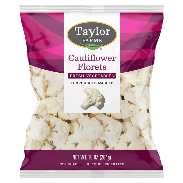 Frozen Produce Taylor Farms Cauliflower Florets hero