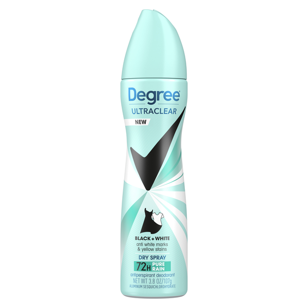 Deodorants Degree Antiperspirant Deodorant Dry Spray Pure Rain hero