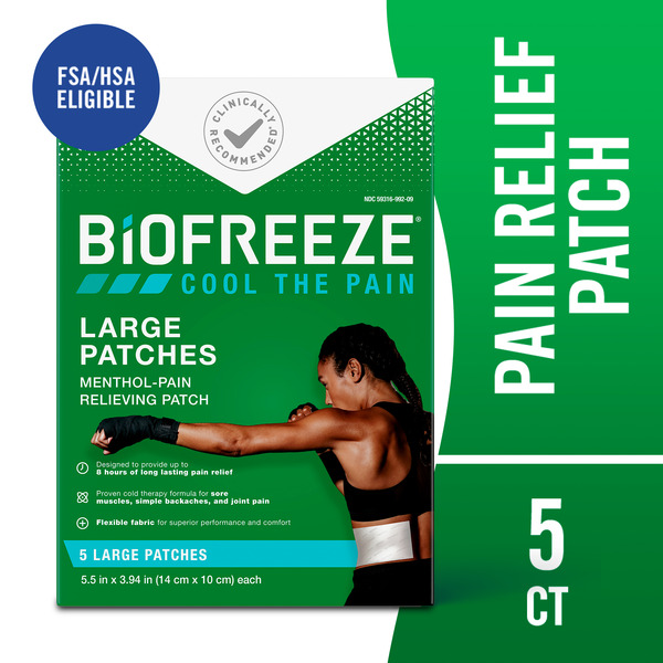 Muscles, Joints & Pain Relief Biofreeze Pain Relief Patches hero