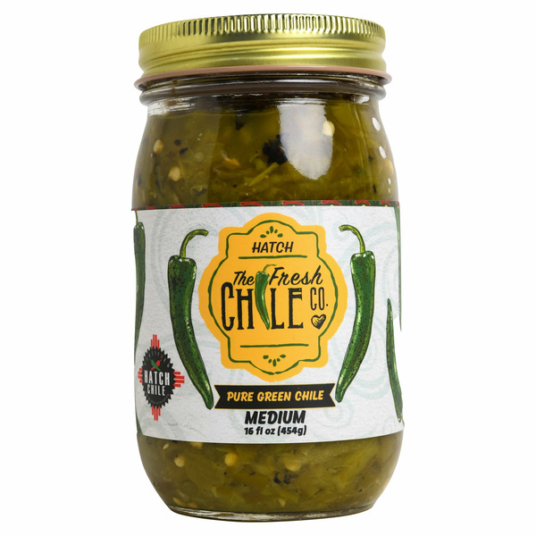 Condiments The Fresh Chile Company Medium Pure Green Chile hero