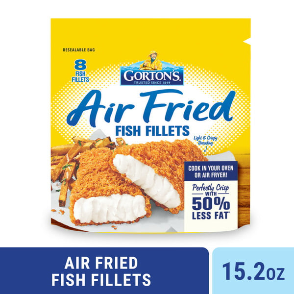 Gorton's Air Fried Crispy Breaded Fillet hero