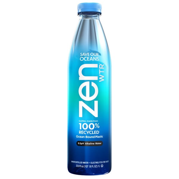 Water, Seltzer & Sparkling Water ZenWTR Alkaline Water hero