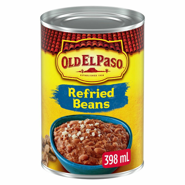 Canned Meals & Beans Old El Paso Mexican Refried Beans, Pinto Beans hero