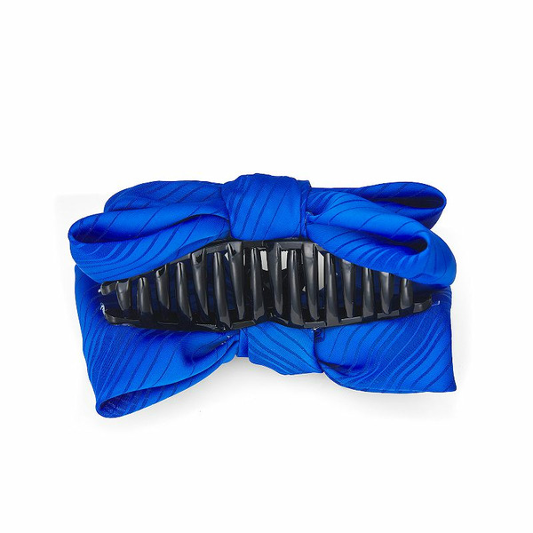 Ella Shea Blue Bow Hair Clip hero