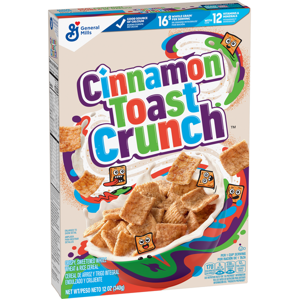 Cereal & Granola Cinnamon Toast Crunch Breakfast Cereal hero