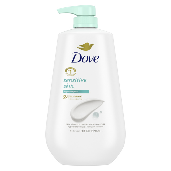 Body Lotions & Soap Dove Body Wash with Pump Sensitive Skin hero