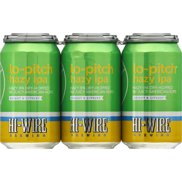 Beers & Coolers Hi-Wire Brewing Beer, Lo-Pitch Hazy IPA hero