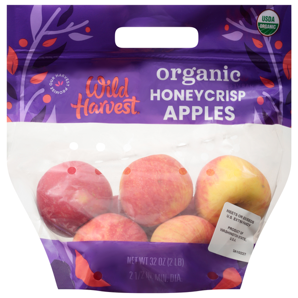 Fresh Fruits Wild Harvest Honey Crisp Apples, Organic hero