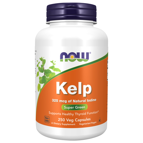 Vitamins & Supplements NOW Kelp 325 mcg hero