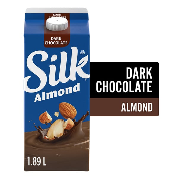 Natural Food and Health Products Silk Almond Beverage, Dark Chocolate Flavour hero