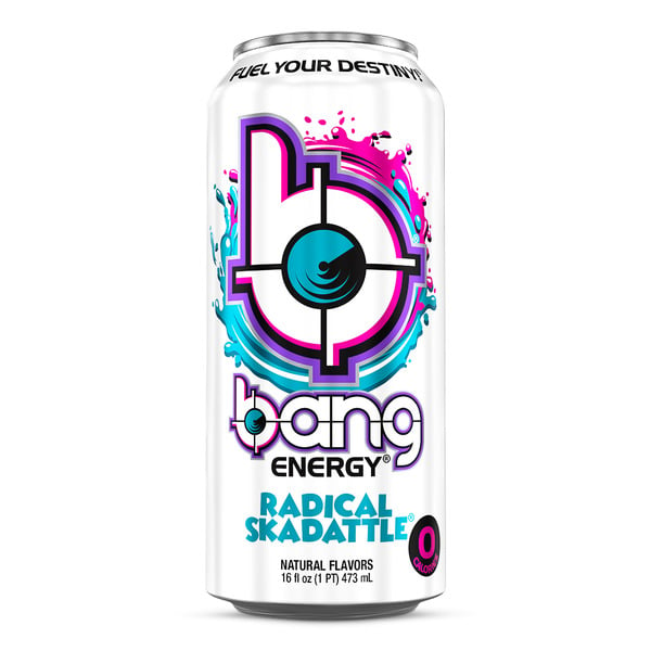 Energy & Sports Drinks Bang Energy Radical Skadattle hero