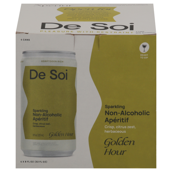 Soft Drinks De Soi Aperitif, Golden Hour, Sparkling, Non-Alcoholic hero