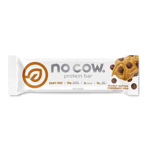 Candy & Chocolate No Cow Protein Bar, Peanut Butter Chocolate Chip hero