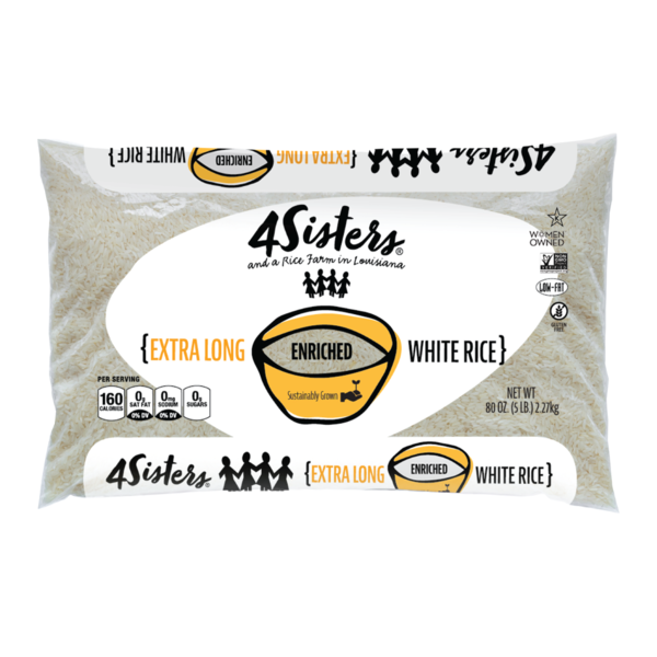 Grains, Rice & Dried Goods 4Sisters Enriched Extra Long Grain White Rice hero