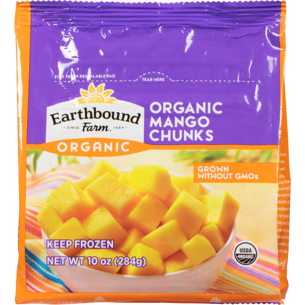 Frozen Produce Earthbound Farm Mango, Organic, Chunks hero