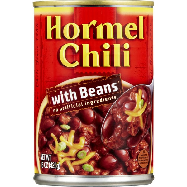 Pantry Hormel Chili With Beans hero