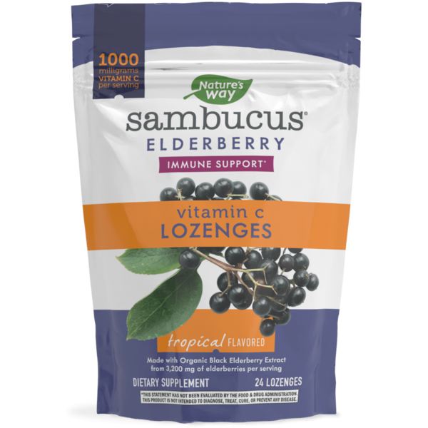 Vitamins & Minerals Nature's Way Sambucus Vitamin C Lozenges hero