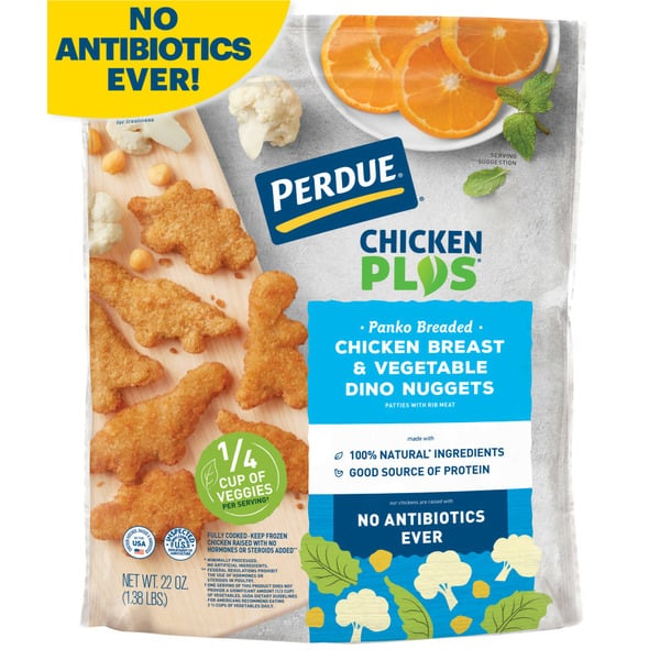 Appetizers & Sides Perdue Chicken Breast Vegetable Dino Nuggets hero