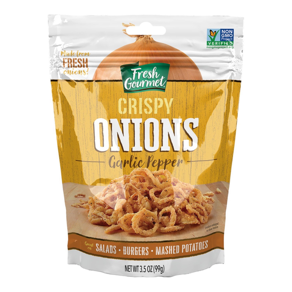 Spices & Seasoning Fresh Gourmet Onion, Garlic Pepper, Crispy hero