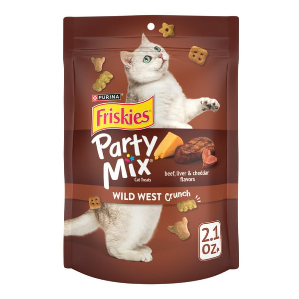 Cat Food & Care Purina Friskies Cat Treats, Party Mix Wild West Crunch hero