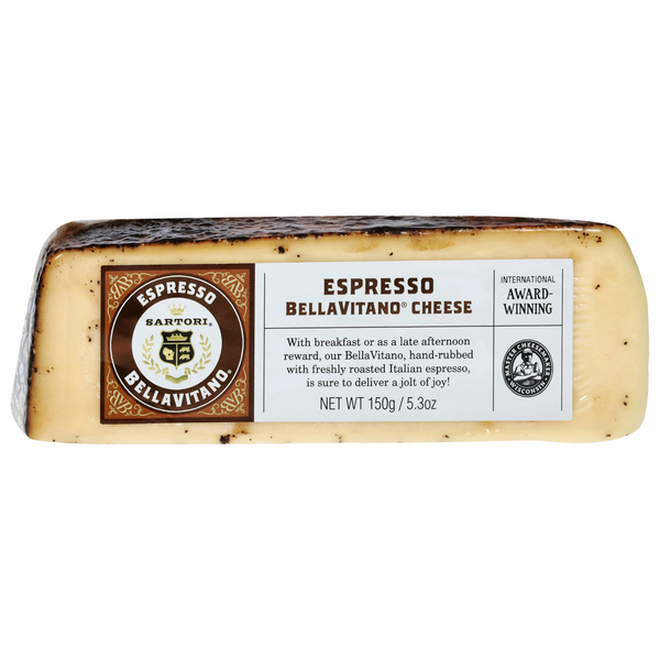 Packaged Cheese Sartori Cheese, Espresso hero