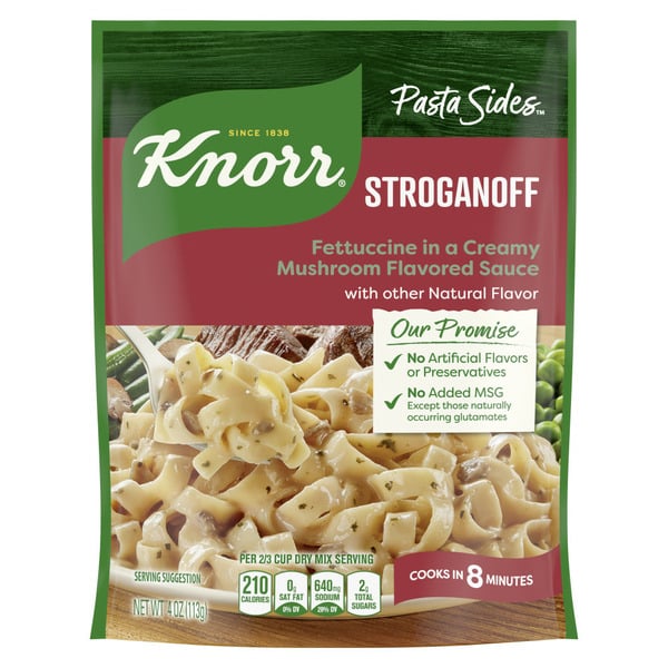 Pasta Sauce Knorr Pasta Sides Stroganoff Fettucinne hero