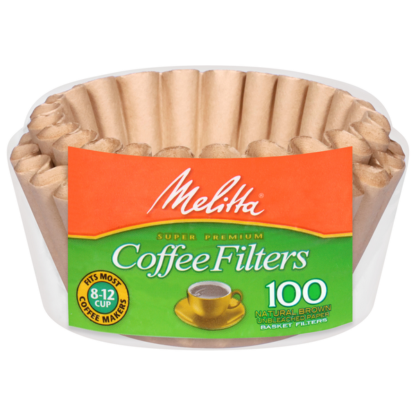 Coffee Melitta Coffee Filters, Paper, Natural Brown hero