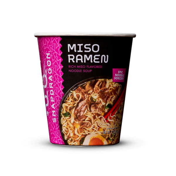 Asian Foods Snapdragon Miso Ramen Cup hero