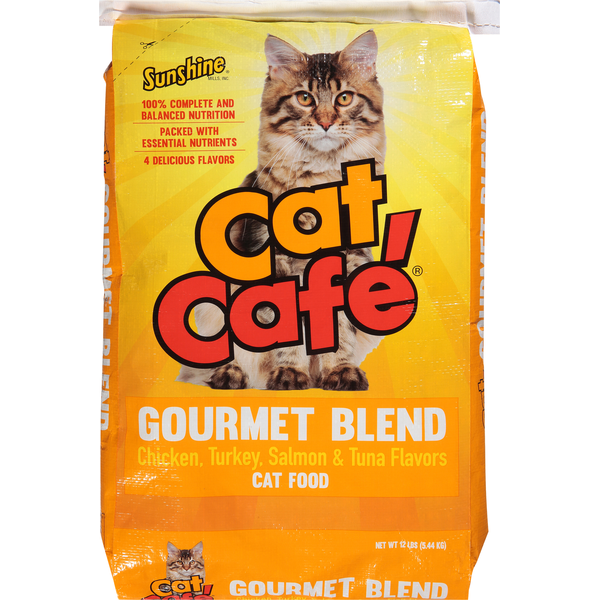 Cat Food & Care Sunshine Cat Food, Chicken, Turkey, Salmon & Tuna Flavors, Gourmet Blend hero