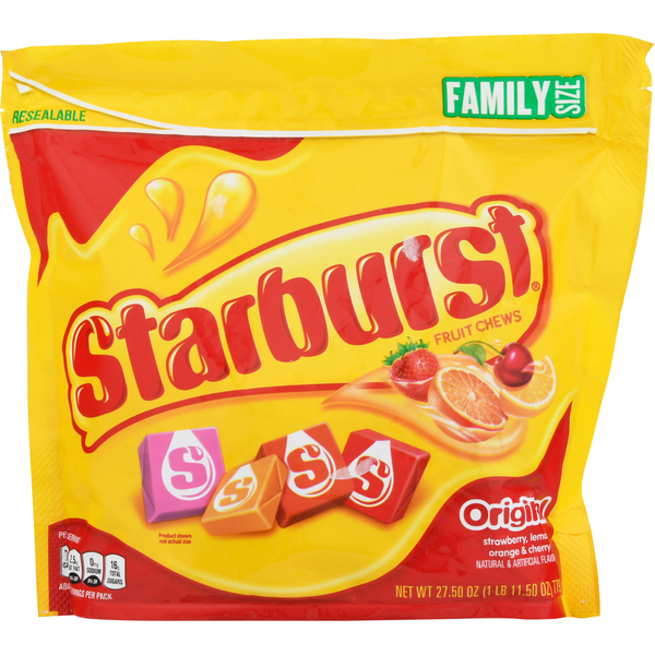 Candy & Chocolate STARBURST Original Chewy Candy Stand Up Pouch hero