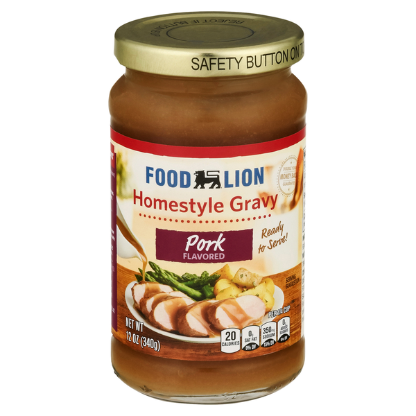 Instant Foods Food Lion Gravy, Pork Flavored, Homestyle hero