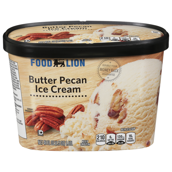 Ice Cream, Novelties & Ice Food Lion Ice Cream Butter Pecan hero