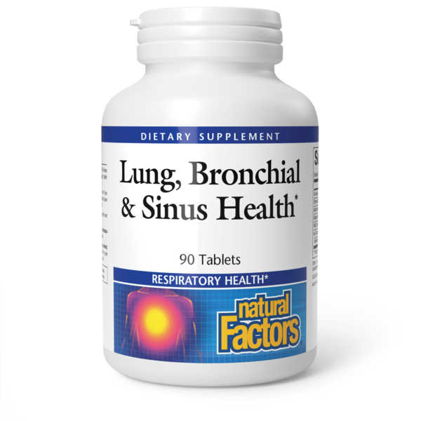 Vitamins & Supplements Natural Factors Lung, Bronchial & Sinus Health hero