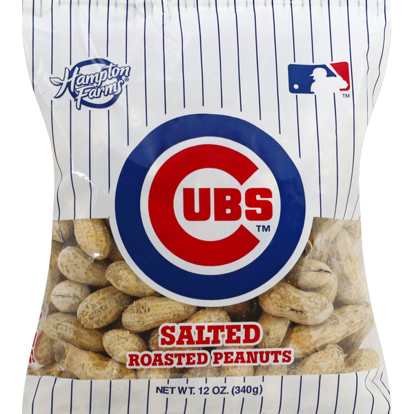 Hampton Farms Peanuts, Cubs, Salted, Roasted hero