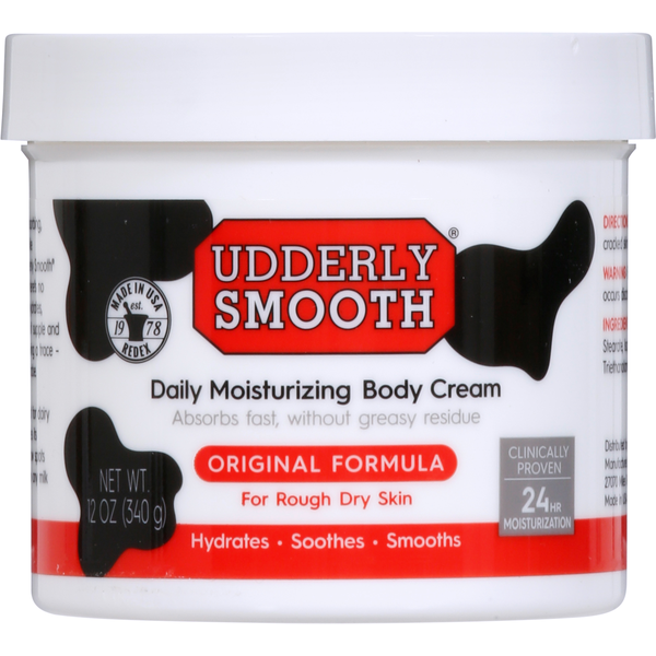 Body Lotions & Soap Udderly Smooth Body Cream, Daily Moisturizing, Original Formula hero