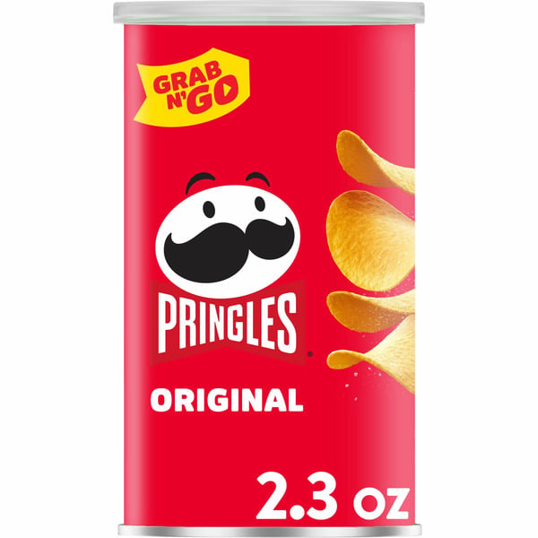 Pringles Potato Crisps Chips, Lunch Snacks, On-The-Go Snacks, Original hero