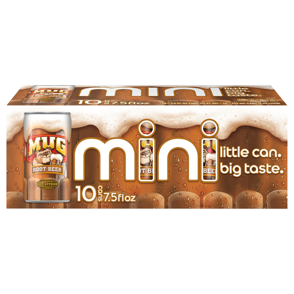 Mug Soda, Root Beer, Mini hero