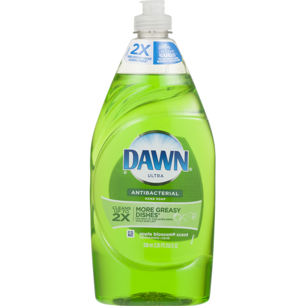 Dish Detergents Dawn Ultra Dishwashing Liquid Apple Blossom Scent hero