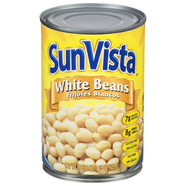 Canned Meals & Beans SunVista White Beans hero