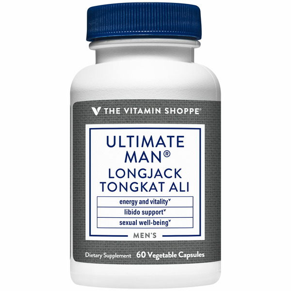 The Vitamin Shoppe Ultimate Man Tongkat Ali Capsules hero