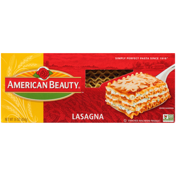 Dry Pasta American Beauty Lasagna hero