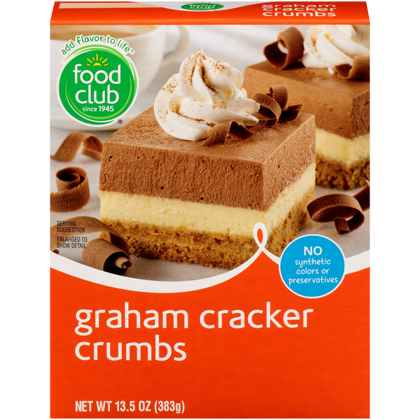 Baking Ingredients Food Club Graham Cracker Crumbs hero