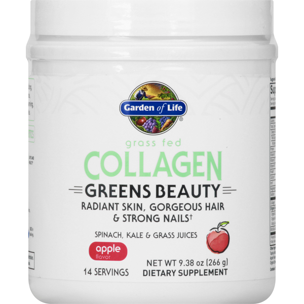 Vitamins & Supplements Garden of Life Collagen, Apple Flavor hero