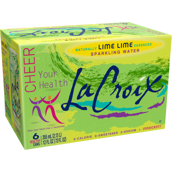 Water, Seltzer & Sparkling Water LaCroix Sparkling Water, Lime hero