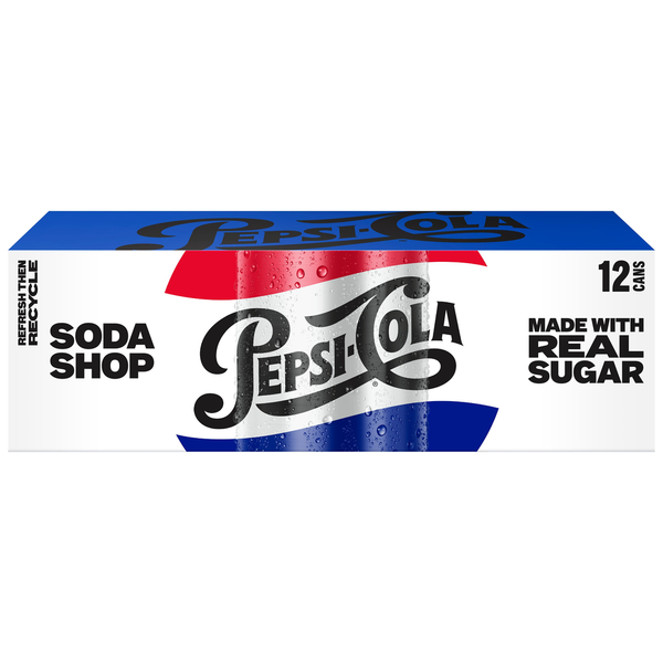 Soft Drinks Pepsi Cola, Real Sugar hero