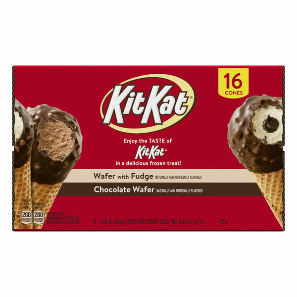 Ice Cream Toppings Kit Kat Cone Variety Mp(16X4.6Floz) hero