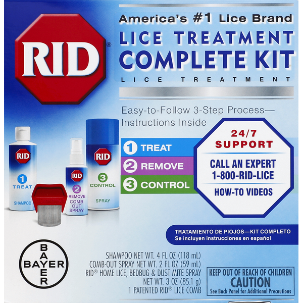 First Aid Rid Lice Treatment Complete Kit hero