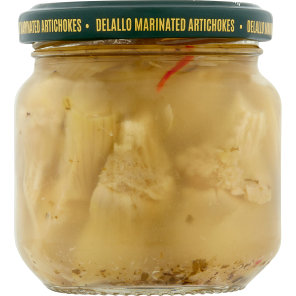 Canned & Jarred Vegetables DeLallo Artichoke Hearts, Quartered & Marinated hero