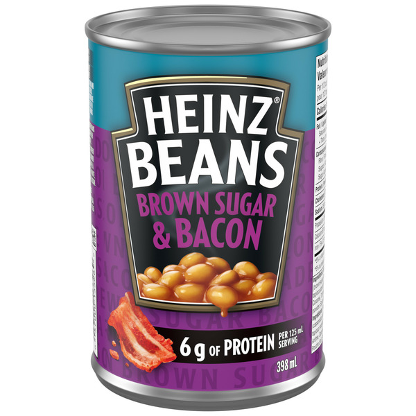 Canned Meals & Beans Heinz Original Beans with Brown Sugar and Bacon hero