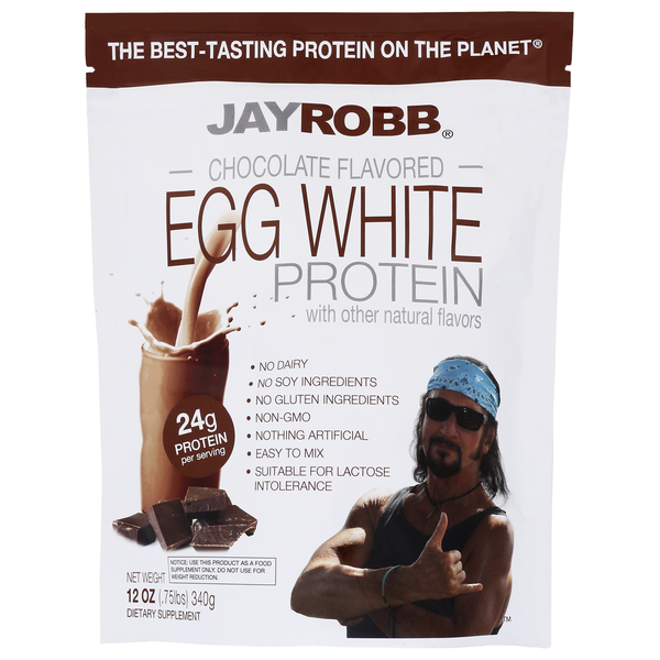 Protein & Meal Replacements Jay Robb Egg White Protein Powder hero